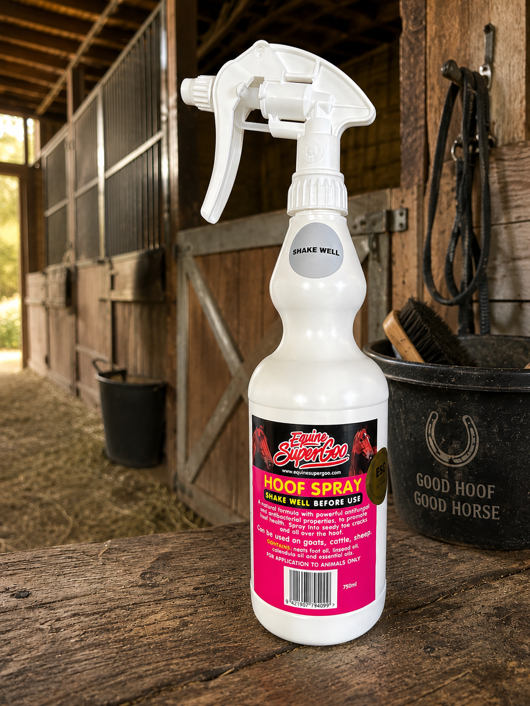 HOOF SPRAY WITH ANTIFUNGAL NATURAL INGREDIENTS - 750 MLS (PRICE INCLUDES SHIPPING COST)⭐️⭐️⭐️⭐️⭐️